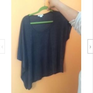 HELMUT LANG Oversized Sleeveless Jersey Top SZ P